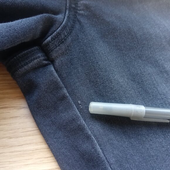 SPANX tall straight leg jeans in vintage black (L tall) - Picture 5 of 6